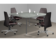 Glass Negotiation Table CG-BLQTT-04