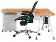 Steel Wooden Staff DeskCG-DF108-02_Office Furniture_Steel Wooden Staff Desk_Office Desk