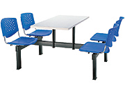 Plastic Dining Table&ChairCG-S281-4_Office Furniture_Dining Table&Chair_Dining Furniture